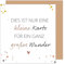 Edition Seidel Premium quadratische Glückwunschkarte zur Geburt mit Umschlag. Karte mit Spruch Grußkarte Babykarte Billet Baby Kind Junge Mädchen (EQ118 SW025)