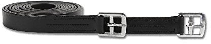Swiss Horse Steigbügelriemen 125 cm Leder - schwarz