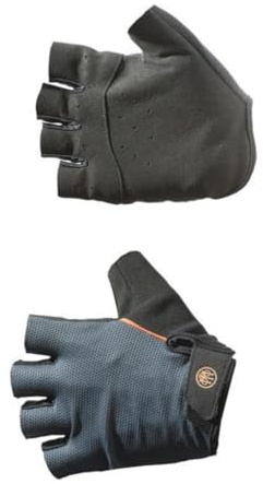 BERETTA Guanti da tiro senza dita in rete Trap Clays nero e grigio GL321-0903