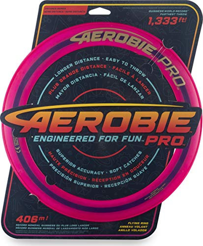 Aerobie Pro Flying Ring Wurfring mit Durchmesser 33 cm (farblich Sortiert)