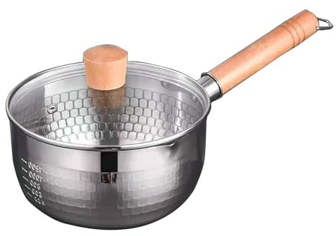 Petit pot à lait bouilli pour bébé - Cuiseur vapeur à induction - Facile à utiliser et à nettoyer - En acier inoxydable japonais traditionnel