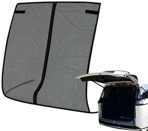 Eastuy Malla Protectora Antimoscas para Portón Trasero | Magnético Resistente a Prueba de Moscas | Pantalla Protectora UV para SUV y Camping | para Vivir Al Aire Libre Viajes por Carretera Furgoneta