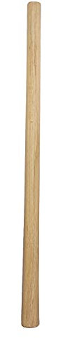 Tradineur - Mango de madera para maza, palo de repuesto, resistente, herramientas, jardín - 80 cm