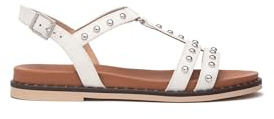 Nero Giardini E513480D Sandali Donna in Pelle - Osso 38 EU
