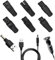 8PCS Shaver Charger for Braun Shaver Charger Cable for Philips Shaver Charger USB Shaver Charger Cable Kit Black Razor Charger Cord with 6 Adapter Heads for Hair Clippers Beard Trimmers Shavers