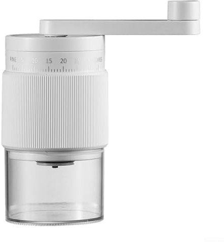 Moulin à grains de café avec 35 réglages pour améliorer votre expérience de brassage (blanc)