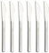 VANRA Pequeños cuchillos de postre Juego de 6 de acero inoxidable Niños Cuchillo Cena Aperitivo Fruta Snack Serving Cuchillos Mini Cubiertos Set Silverware 5.7inch