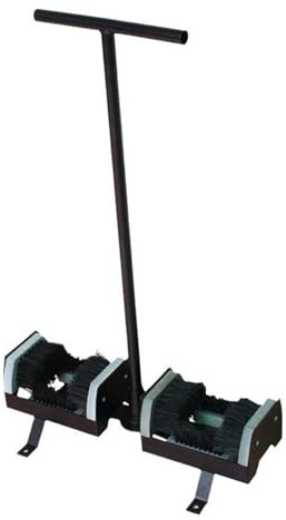 Heavy Duty Boot Scrubber,Shoe Scraper Brush,Heavy Duty Boot Scraper Brush,Outdoor Boot Brush with Handle,Floor Mountable Boot Cleaner Brush