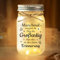 Juratar Geschenke für Freundin, Personalisierte Mason Jar Nachtlichter, Beste Freundin Geschenk Geburtstagsgeschenk für Freundin, Schwester, Kollegin, Frauen