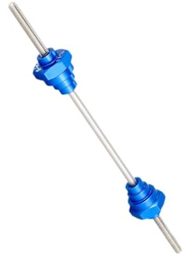 Ronyme Fahrrad Steckachsen Adapter Fahrrad Rad Zentrierständer für Training Zubehör