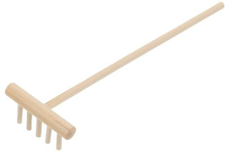 Yardwe Mini Zen Garden Rake para Jardines De Arena Herramienta De y Decoración para Hogar Accesorio De Jardinería Funcional para Crear Zen