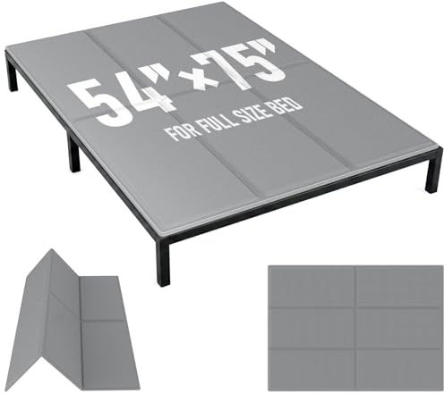 Wolive Bunkie Board Full Size (54x75''), 10mm Bed Boards for Under Mattress, Breathable, Noise Minimizing, Moisture Resistant Bunkieboards, Heavy Duty Bed Support Board for Platform & Slatted Frames