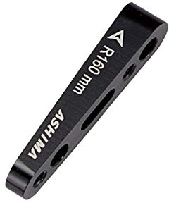 Ashima Adattatore per Pinza Flat Mount Disco 160mm Posteriore (Adattatori Flat Mount)