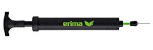 Erima Unisex Luftpumpe 12 Zoll (7242002), schwarz/green gecko, 0