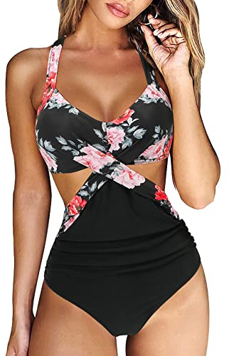 Maillot De Bain Bandeau Femme Pushup Grande Taille Short Et Rembourré Bustier SéChage Rapide Doux Sexy Couleur Unie Mayo De Bain Femme Maillot De Bain Ado