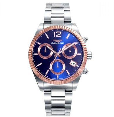 Sandoz Crono Acero IP Rosa Brazalete Sr Sa