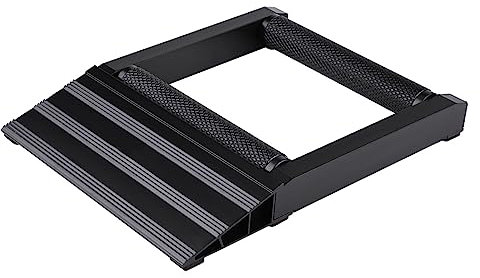 Brilluxa Soporte de Rodillo de Limpieza de Cadena de Rueda de neumático de Motocicleta Soporte de Paddock de Aluminio Reemplazo para Limpieza de neumáticos y lubricación de Cadenas