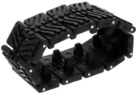 UPKOCH Pièces de Modèles de Chars Polyvalentes Chenilles Tapis de Traction pour Modélisme Jouets Éducatifs Véhicules Tout-