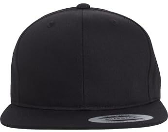 Flexfit Kinder Pro-Style Twill Snapback Youth Cap Kape, Black, 2-6 Jahre