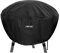 AWNIC Fire Pit Cover Waterproof Round Firepit Cover with 2 Hook and Loop Fasteners 420D Polyester Ø80x50cm