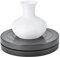 Duokon Plato Giratorio de Arcilla, 11,5/17,8 cm, Herramienta de Escultura de cerámica Hecha a Mano de Arcilla plástica para Estudiantes, Escultura Artesanal Hecha a Mano(17.8cm)