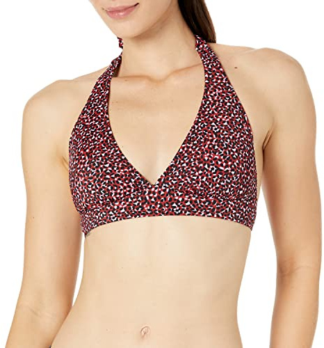 Amazon Essentials Femme Maillot de Bain Bikini à Nouer au Niveau du Cou offrant Un léger Soutien de la Poitrine (Grandes Tailles Disponibles)