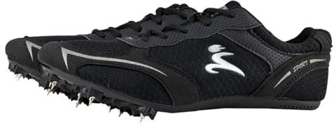 Zapatillas De Atletismo Clavos Zapatillas De Correr con Clavos Zapatos con Clavos Atletismo CóModo Transpirables De Malla Antideslizantes para Entrenamiento De CompeticióN,JóVenes