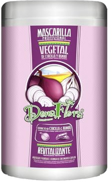 Dona Flora - Mascarilla Revitalizante de Cebolla & Bambú - Nutrición y Fortalecimiento - Hidratación Profunda - Anti Frizz - Cabello Brillante y Saludable - 1 kg -