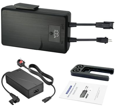 STAIGO Batterie Universelle pour Fauteuil inclinable avec écran LED pour canapés, fauteuils élévateurs, Rechargeable sans Fil pour 2-Pin Mobilier à Mouvement électrique [25.2V 2500mAh]