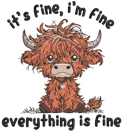 HKLIOPU Highland Cow Cross Stitch Kits for Adults,11CT Printed Cross Stitch Kits,Stamped Embroidery Kits for Adults Wall Art Home Decoration 12x12inch(LZ147)