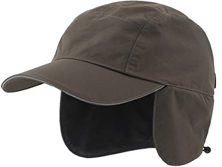 Magracy Wasserdichte Herren-Baseballmütze mit Ohrenklappen, armee-grün, Einheitsgröße