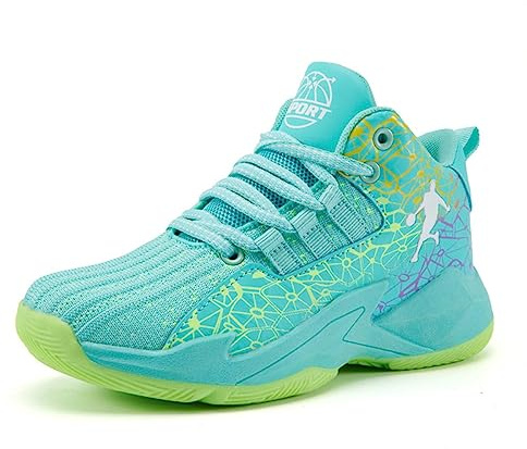 CZHIHANEG Chaussures de Basketball pour Enfants Chaussures de Basketball pour Enfants Fermer Baskets