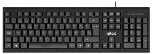 TECLADO CON CABLE. NEGRO. ESPAÑOL