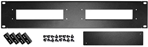 Shuttle 2HE-Rackblende Kompatible DX30, DS61, Ds81(L), Dh110(Se), DH170, DQ170, DH270, DS47, Ds407(T), DS437, DS57Ux, DS67Ux, DS77Ux