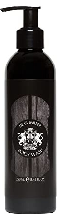 Dear Barber Body Wash, lang anhaltende Formel, reinigt die Haut, macht die Haut weich, feuchtigkeitsspendendes Body Wash, dezent duftend, 250 ml