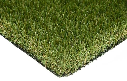 Tuda Grass Direct Istanbul Artificial Grass 35mm Pile Height - 4m x 7m (13ft1 x 22ft11)