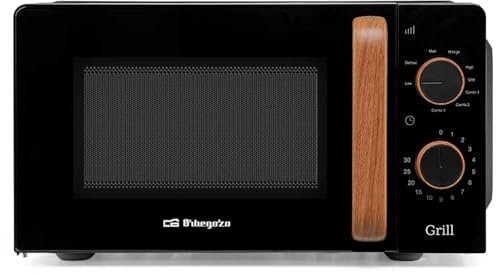 Orbegozo Mi 2140 Noir Micro-ondes Avec Grill 700w Avec 20 Litres