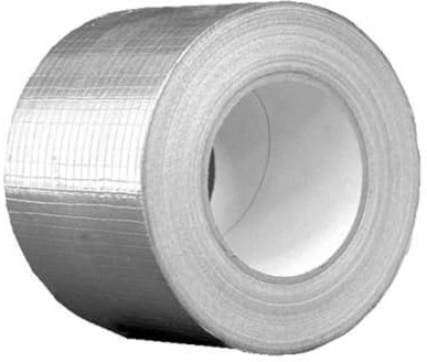Aluminium Klebeband netzverstärkt 10 cm x 50m von Lüftungs- und Klimaanlagen