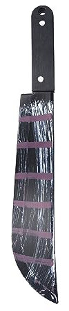 labreeze Fake Bloodied Machete 50 Cm Plastic Horror Halloween Fancy Dress Party Costume Prop