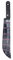 labreeze Fake Bloodied Machete 50 Cm Plastic Horror Halloween Fancy Dress Party Costume Prop