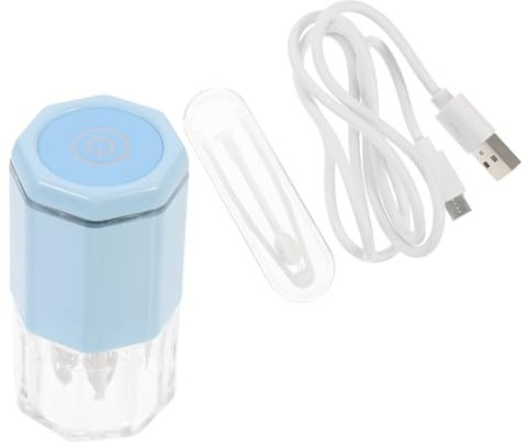 KOMBIUDA Linsenreinigungsgerät Automatisch Elektrisch Für Kontaktlinsen Entfernt Und Schmutz in Minuten Tragbar Für Zuhause Und Reisen