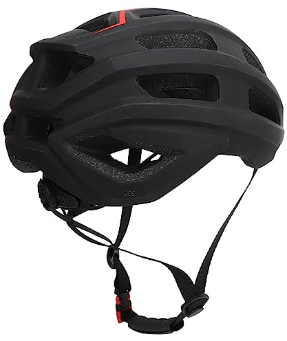 Cocoarm Caschi per Bicicletta Regolabile Casco Uomo Donna Casco da Ciclismo Traspirante per Mountain Bike e Bici da Strada, Circonferenza della Testa Regolabile 61-65cm/24-25.6in (Black)