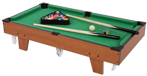 ZJchao Mini Tavolo da Biliardo per Bambini Snooker Biliardo Set Stecche per Sport Al Coperto Palline Divertimento Portatile Interazione Genitore-figlio