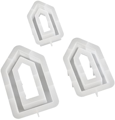MEILVMEIJI Molde hueco de silicona para velas de Pascua, apto para alimentos, para jabón de velas de resina