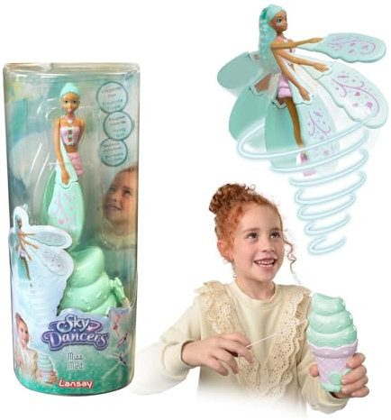Sky Dancers - Miss Mint - Fliegende Puppe - Ab 6 Jahren - Lansay
