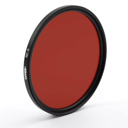 Tiffen 62 mm 25 filter (rött) | Kontrastkontroll, tonala korrigeringar och himmelseffekter