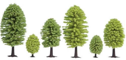 Noch 26801 - Deciduous Trees, Pack of 25, 5-9 cm High