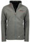 Geographical Norway UREKA Herren Fleece Jacke Fleecejacke warm Teddyfell Futter Gr. S-XXXL (XXL, Grau)