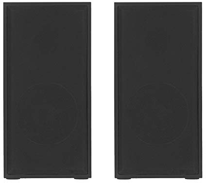 TELLUR Altavoces básicos 2.0, 6 W, USB/Jack, Caja de Madera, Control de Volumen, Color Negro