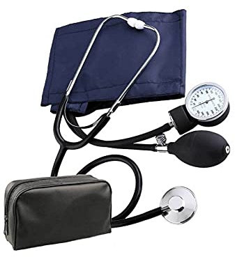 TEMPO DI SALDI Misuratore di Pressione a Pompa Sfifmomanometro da Braccio a Pressione Arteriosa